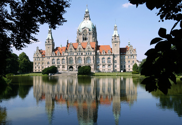 Das neue Rathaus am Maschpark