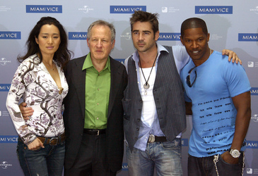 Gong Li, Michael Mann, Colin Farrell, Jamie Foxx