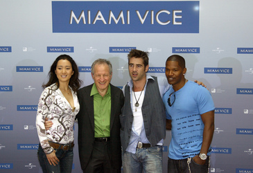Gong Li, Michael Mann, Colin Farrell, Jamie Foxx