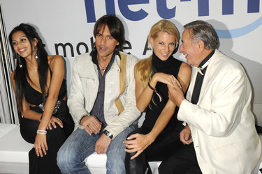 Nina Bruckner, Markus Schenkenberg, Giulia Siegel, Richard Lugner