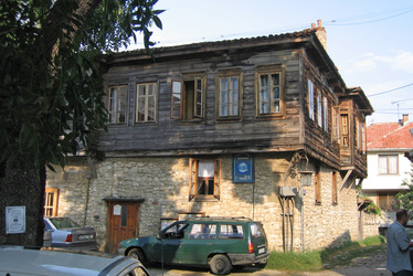 Typisches Gebäude in der Altstadt von Nessebar