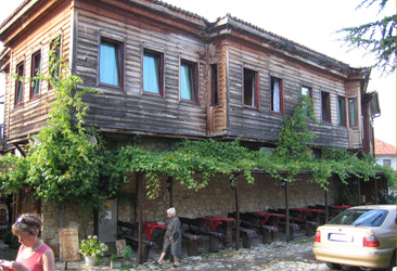 Typisches Gebäude in der Altstadt von Nessebar