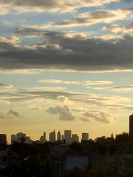 Sonnenuntergang in New York