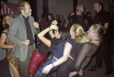 Robert O'Reilly mit Fans