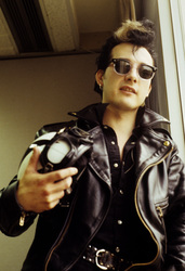 Photoshooting mit David Vanian in London