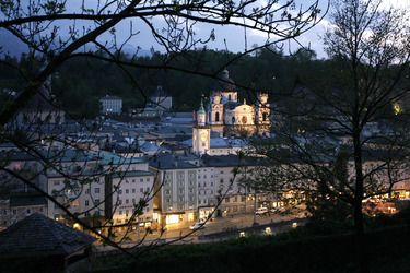 Blick vom Kapuzinerberg