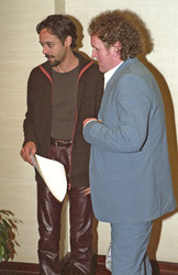 Alexander Siddig, Colm Meaney