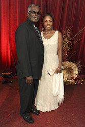 Rudolph Walker mit Begleitung