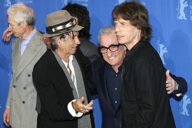 Charlie Watts, Keith Richards, Martin Scorsese, Mick Jagger