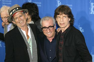 Keith Richards, Martion Scorsese, Mick Jagger