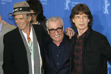 Keith Richards, Martin Scorsese, Mick Jagger