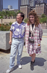 George Takei, Robin Curtis
