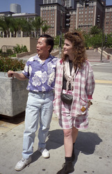 George Takei, Robin Curtis