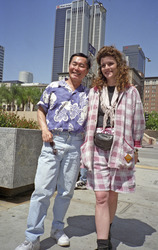 George Takei, Robin Curtis