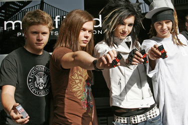 Gustav Schäfer, Georg Listing, Bill Kaulitz, Tom Kaulitz (Tokio Hotel)