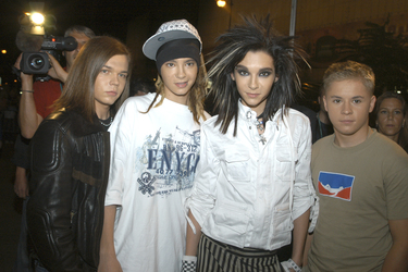 Georg Listing, Tom Kaulitz, Bill Kaulitz, Gustav Schäfer (Tokio Hotel)