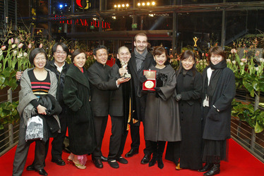 Regisseur Tsai Ming-liang mit seiner Crew