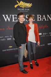 Christiane Paul mit Begleitung