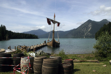Setbesuch 'Wickie und die starken Männer'