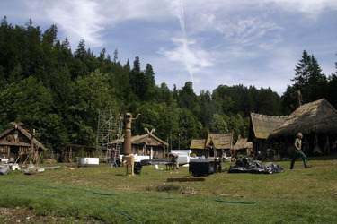 Setbesuch 'Wickie und die starken Männer'