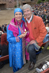 Christian Wolff mit Ehefrau Marina