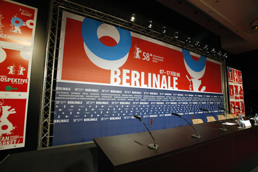 Pressekonferenz Saal der Berlinale