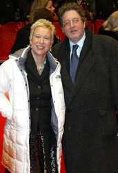 Doris Dörrie mit Begleitung