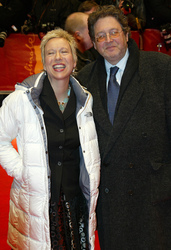 Doris Dörrie mit Begleitung