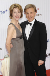 Christoph Waltz mit Gattin Judith