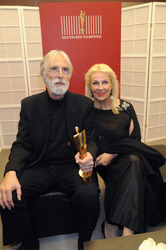 Michael Haneke mit Gattin Susanne