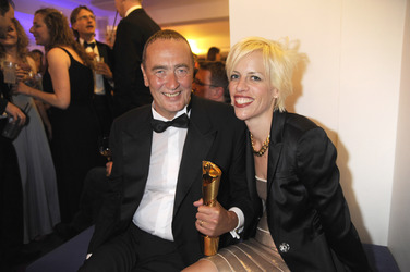 Bernd Eichinger mit Gattin Katja