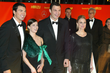 Wladimir Klitschko, Katarina Witt, Vitali Klitschko