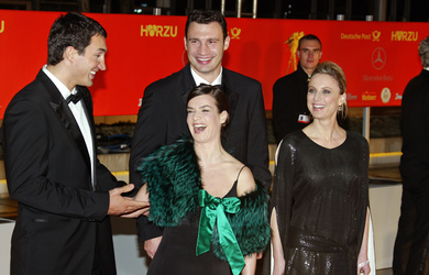 Wladimir Klitschko, Katarina Witt, Vitali Klitschko