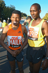 Haile Gebrselassie, Sammy Korir