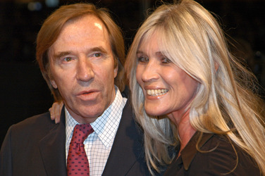 Günter Netzer mit Frau