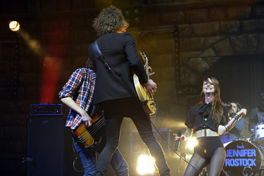 Christoph Deckert, Alex Voigt, Jennifer Weist (Jennifer Rostock)