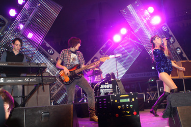 Joe Walter, Christoph Deckert, Jennifer Weist (Jennifer Rostock)