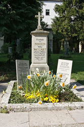 Grab der Familie Mozart