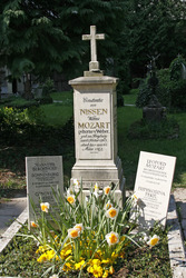 Grab der Familie Mozart