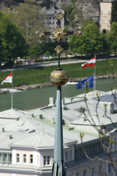 Kirchturmspitze von St. Johann am Imberg