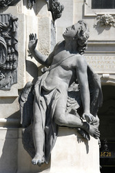 Figur an der Mariensäule