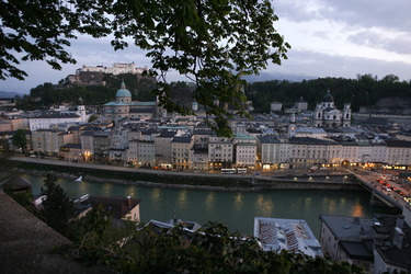 Blick vom Kapuzinerberg