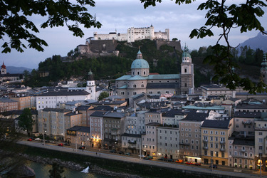 Blick vom Kapuzinerberg