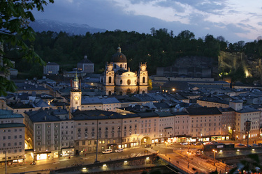 Blick vom Kapuzinerberg