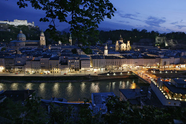 Blick vom Kapuzinerberg