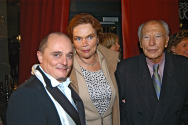 Jörg Mink, Walter Scheel mit Gattin Barbara