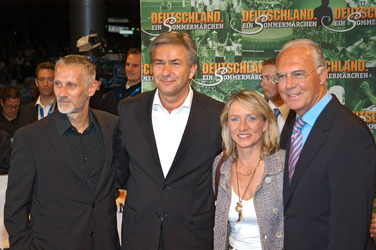 Jörn Kubicki, Klaus Wowereit, Heidi und Franz Beckenbauer