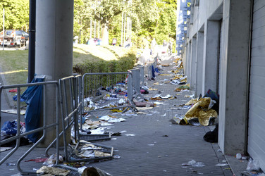 Hinterlassenschaften der Tokio Hotel Fans