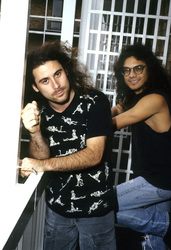 Photoshooting mit Armored Saint in London