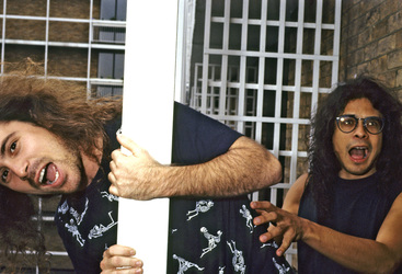 Photoshooting mit Armored Saint in London